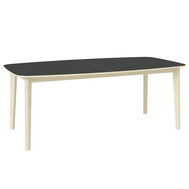 Extra rabatt Sm119 Bord Ek Vitolja/Svart Nanolaminat 192X102X74Cm